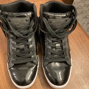 Pastry Pop Tart Glitter High Top Sneaker & Dance Show